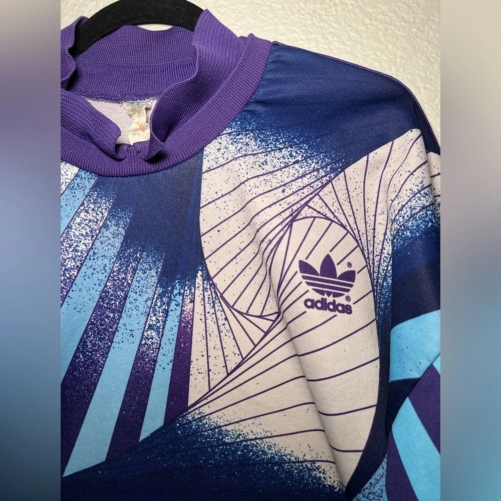 ⚽️Adidas Vintage 90s Long Sleeve Goal Keeper Soccer Jersey⚽️ - Picture 14 of 15
